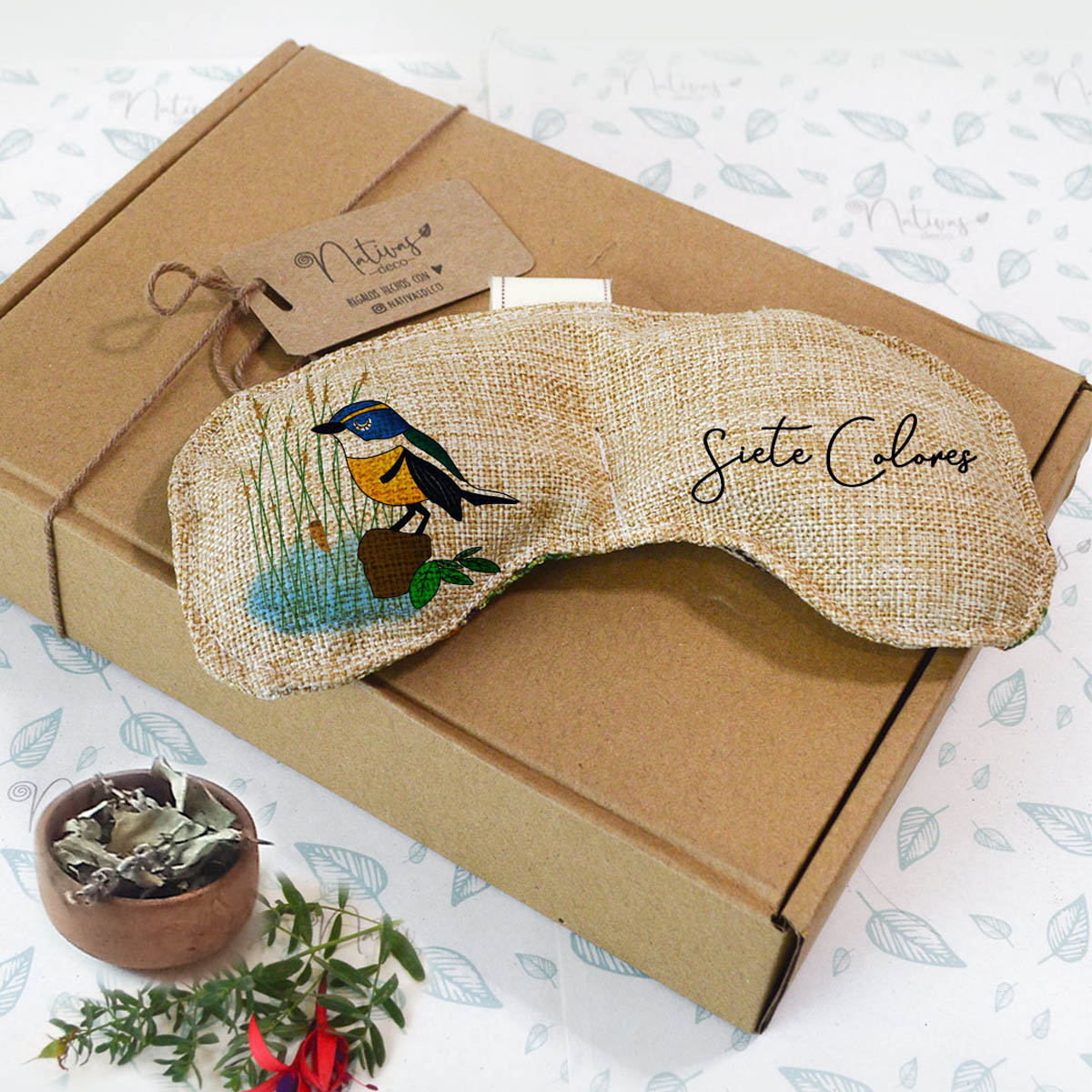 Guatero Antifaz Siete colores