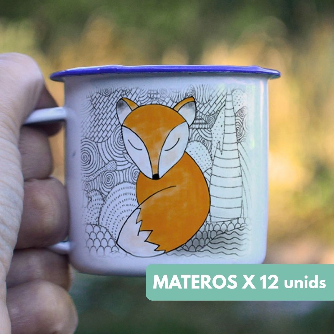 PACK 12 MATEROS