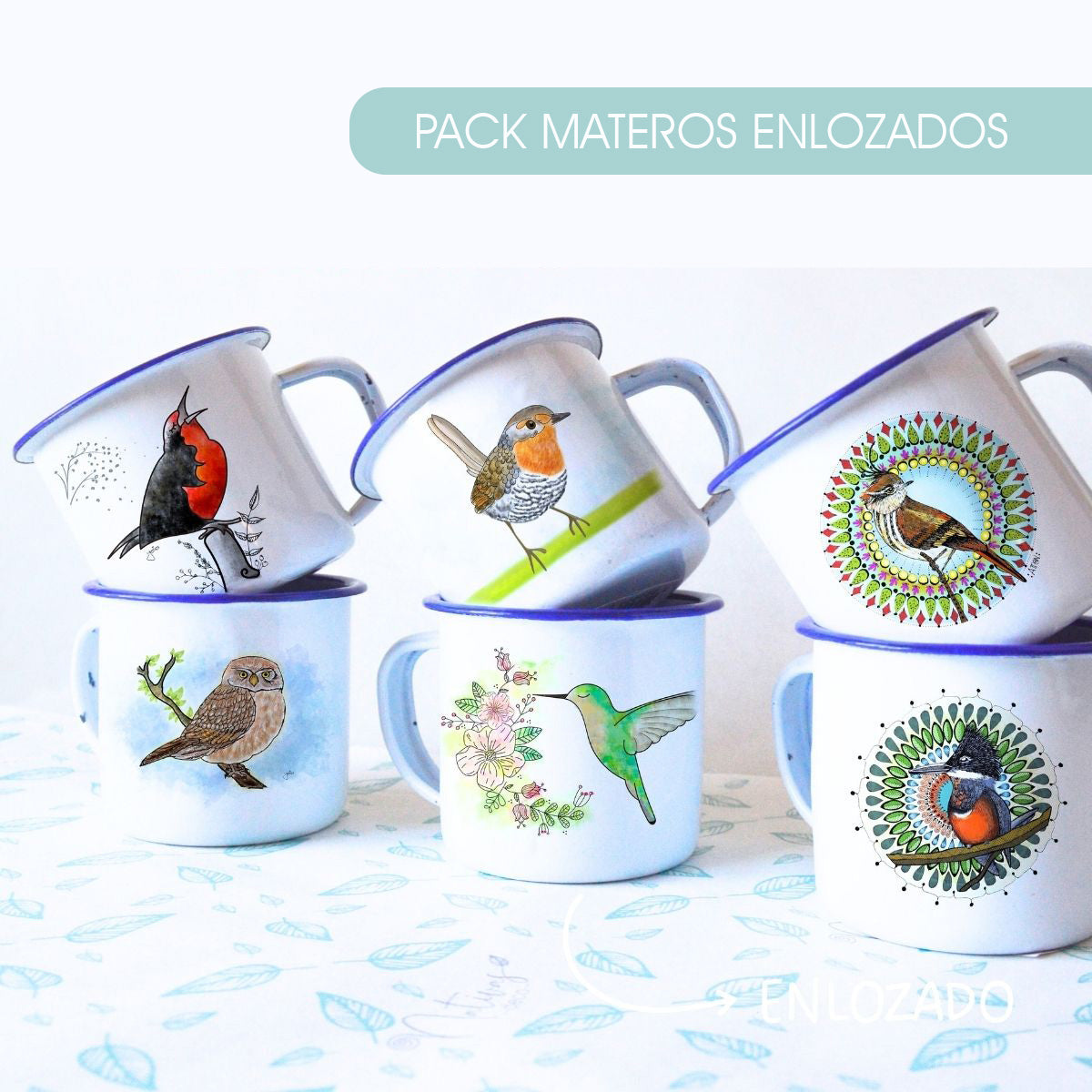 PACK 10 MATEROS
