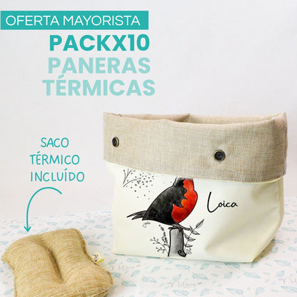PACK PANERAS TÉRMICAS