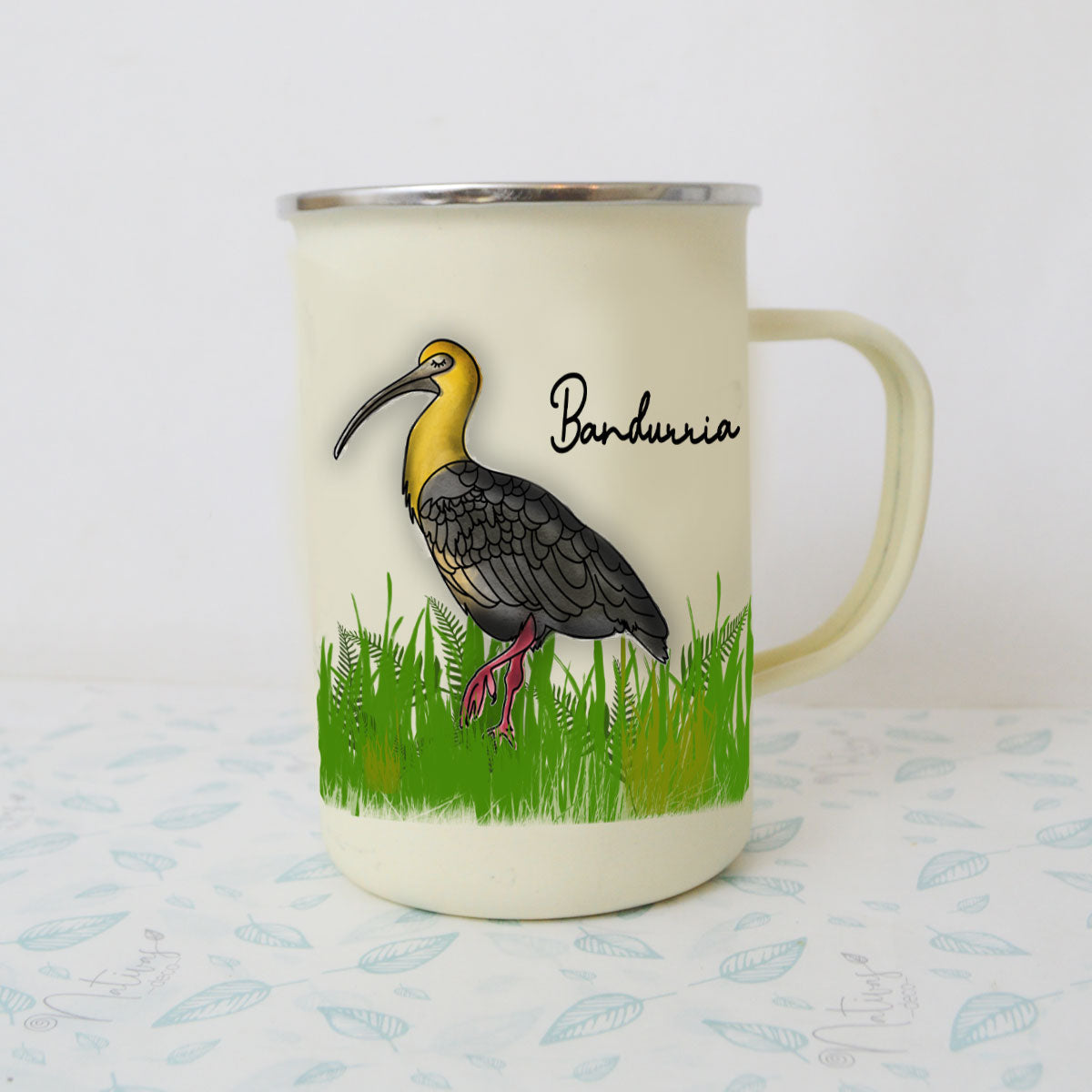 Mug Enlozado Fauna Nativa Bandurria