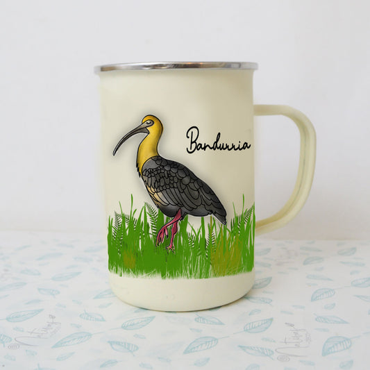 Mug Enlozado Fauna Nativa Bandurria