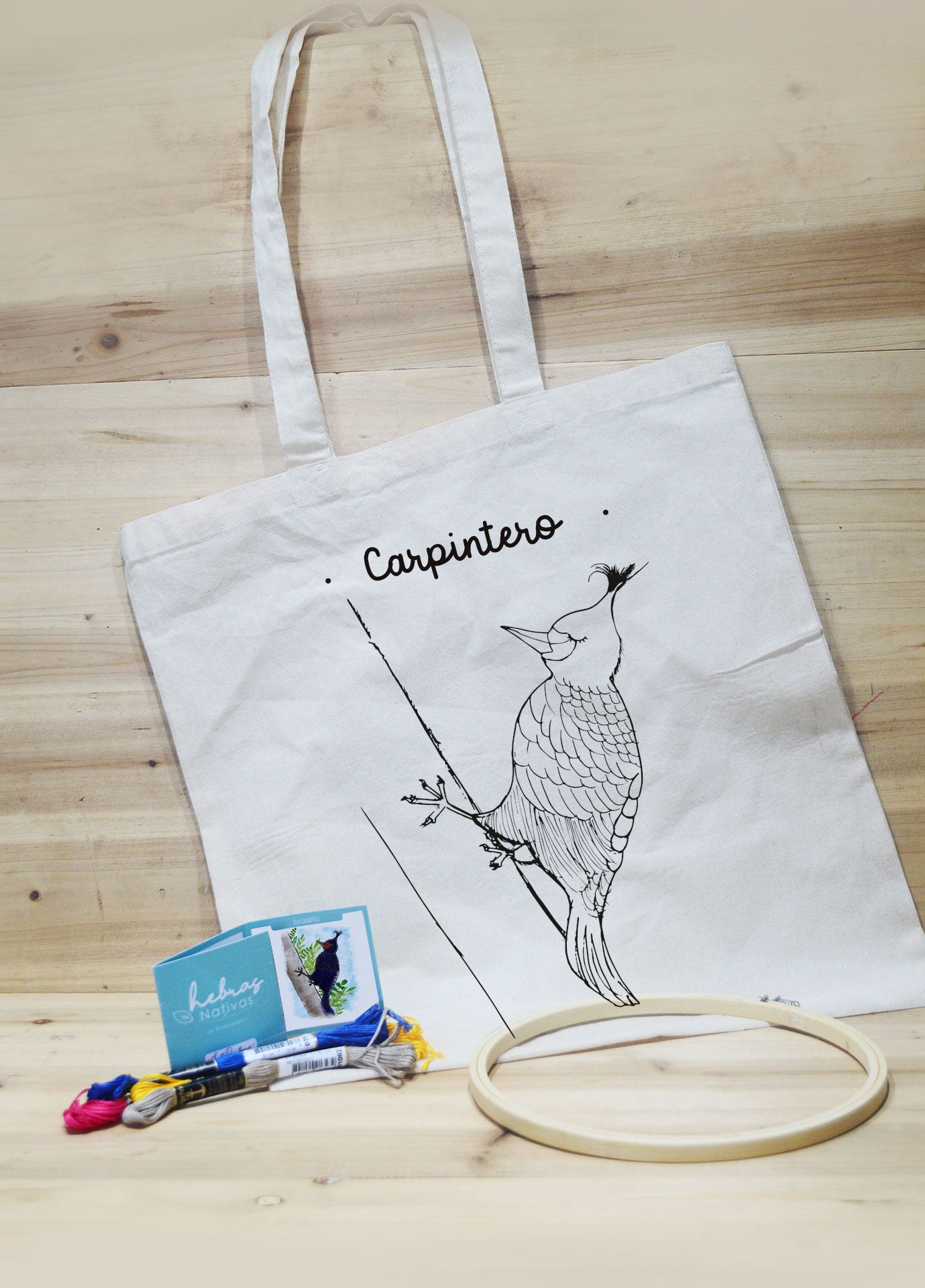 Kit Bordado Carpintero