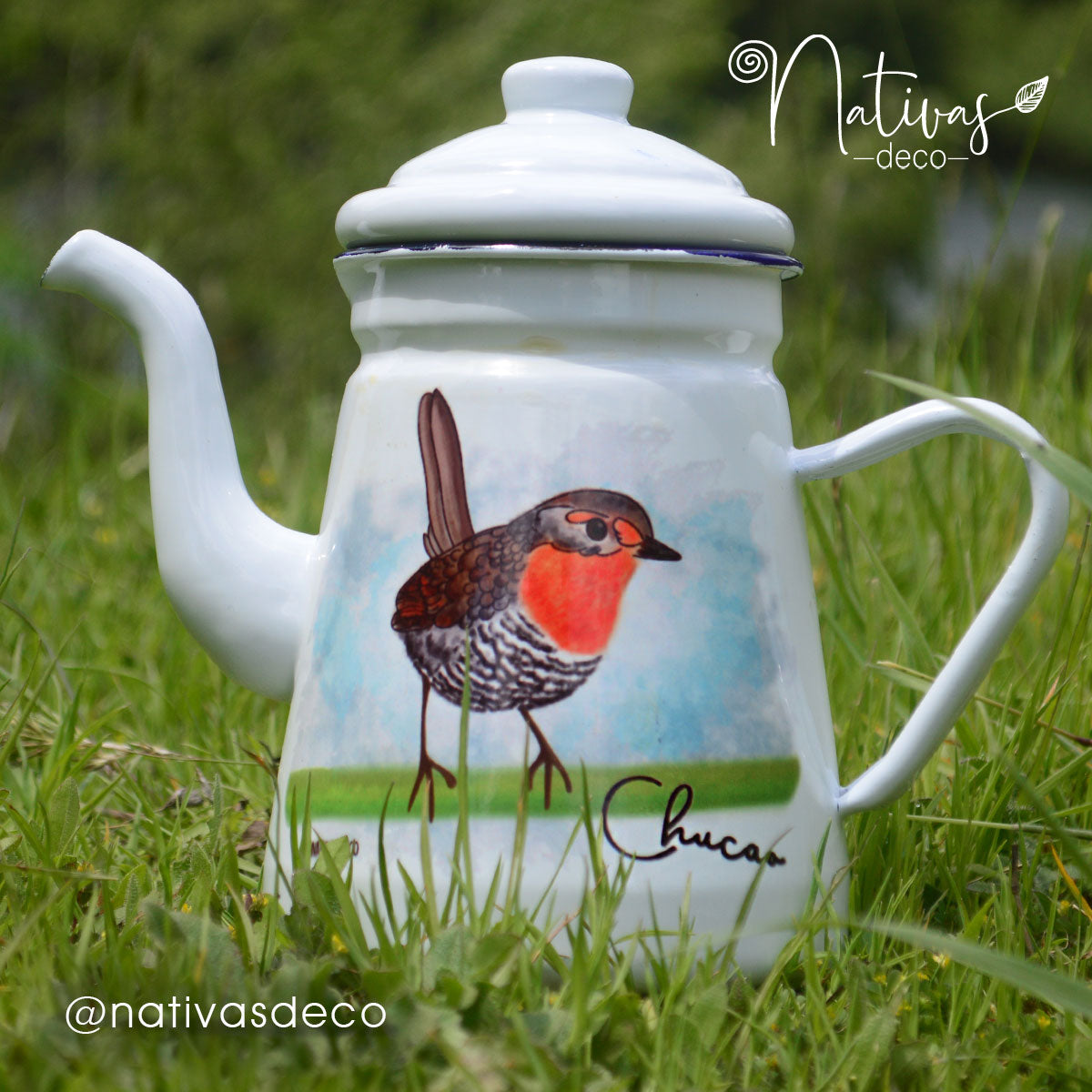 Tetera Enlozada Chucao