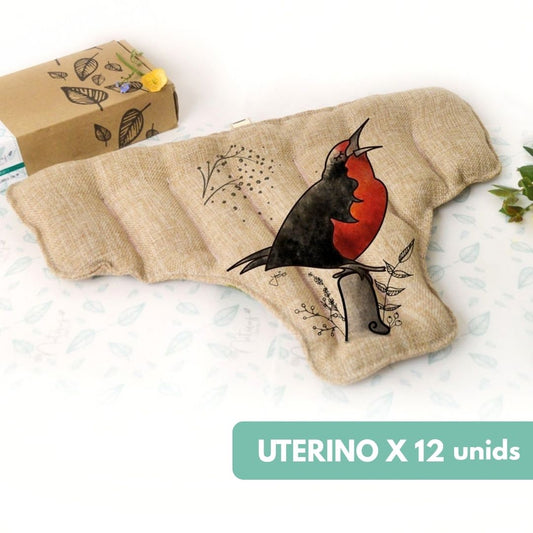 PACK 12 GUATEROS de semillas UTERINOS