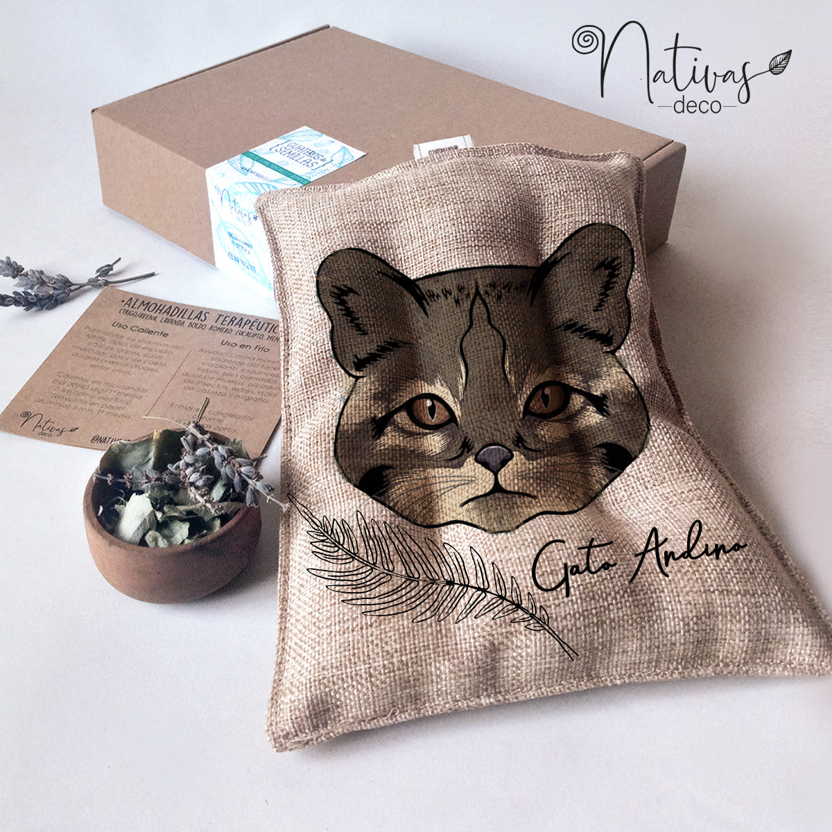 Guatero Multiuso Gato Andino