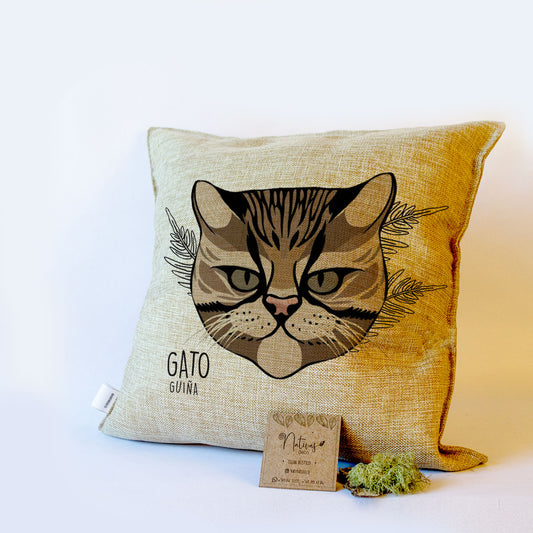 Cojin Gato Guiña