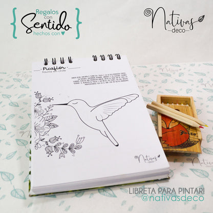 Libro para pintar Chucao