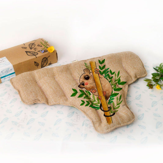 Guatero uterino y baja espalda Monito