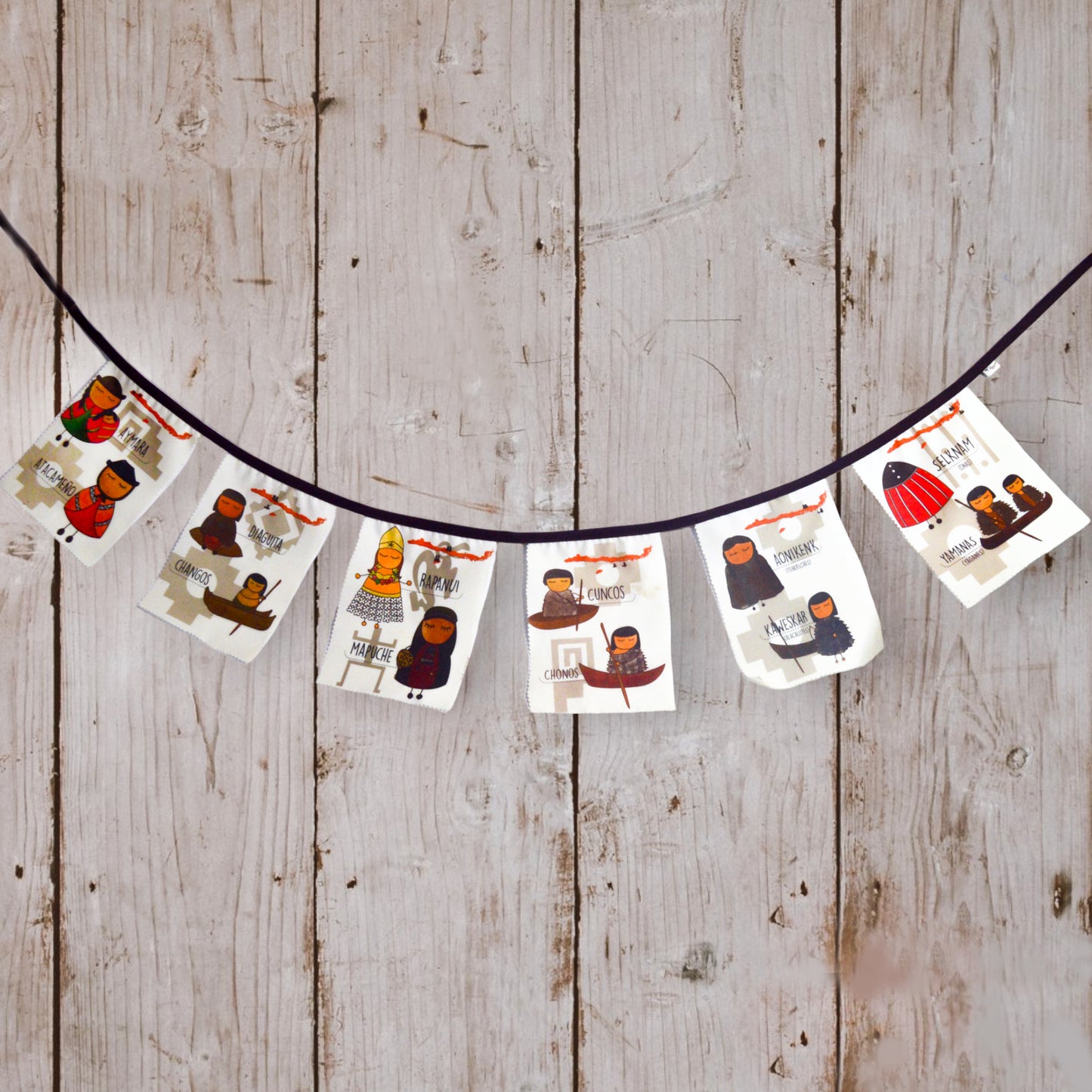 Banderin "Somos de la Tierra"