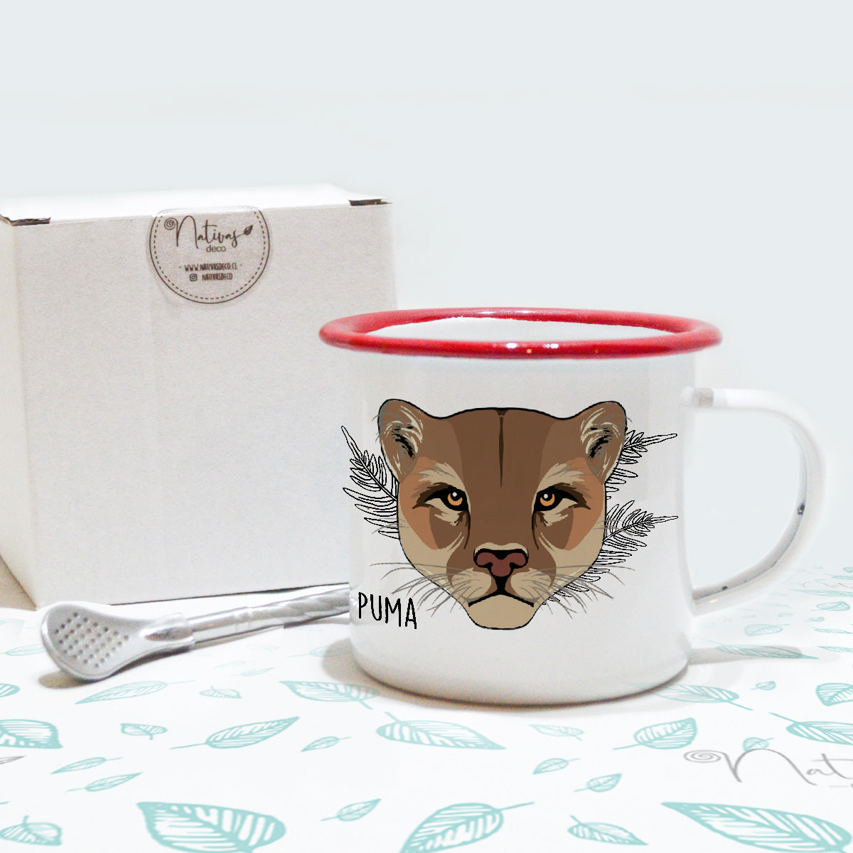 Enlozado Puma (gato)