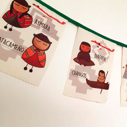 Banderin "Somos de la Tierra"