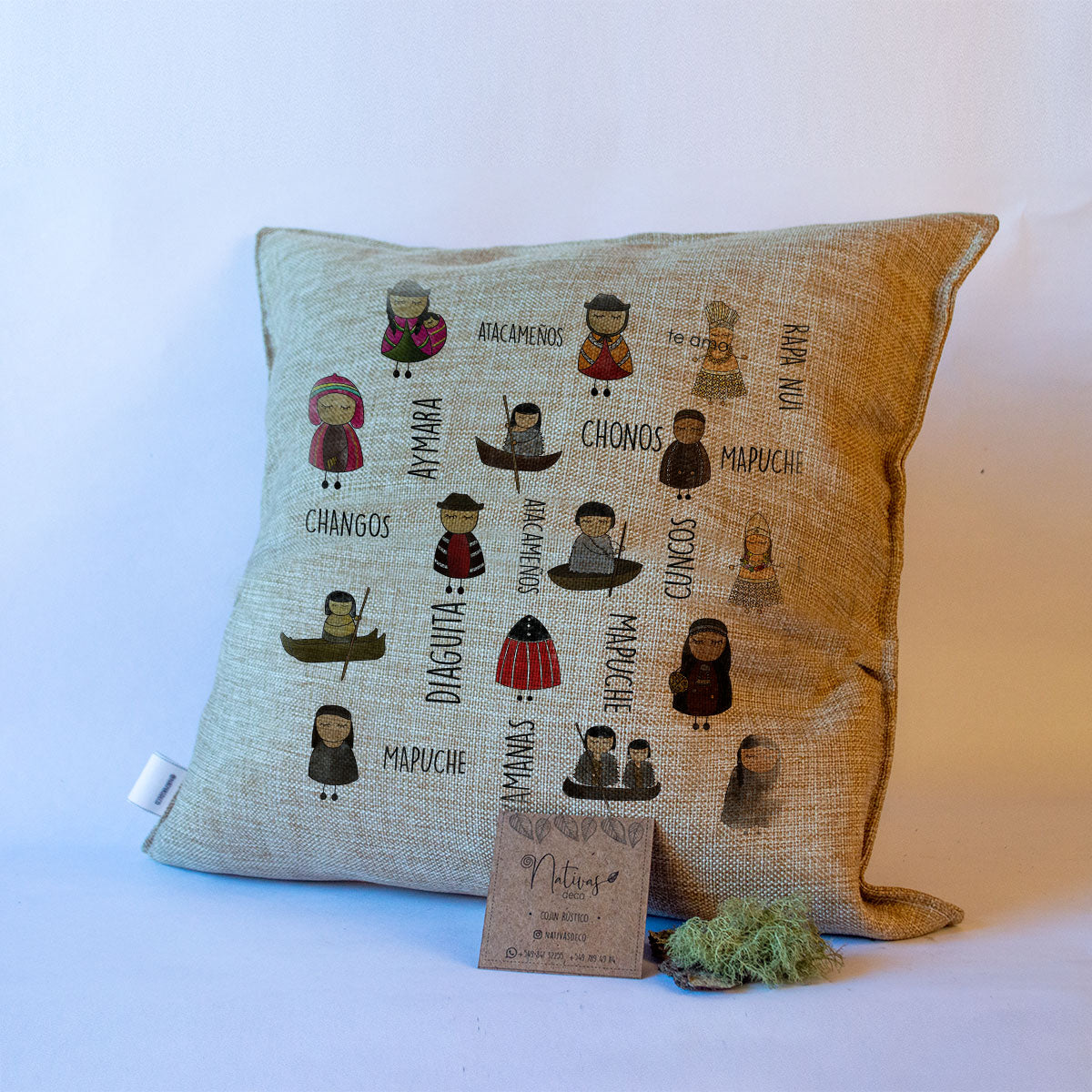 Cojin Pueblos originarios